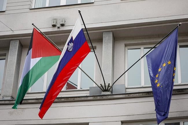 Slovenia becomes latest European country to recognize a Palestinian state after parliamentary vote