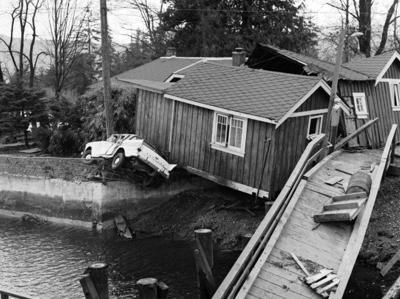 Tsunami advisory refloats memories of waves that swamped Port Alberni, ѻý, in 1964