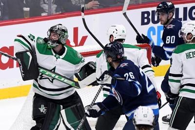Jets soar past Stars 5-1 to keep point streak intact