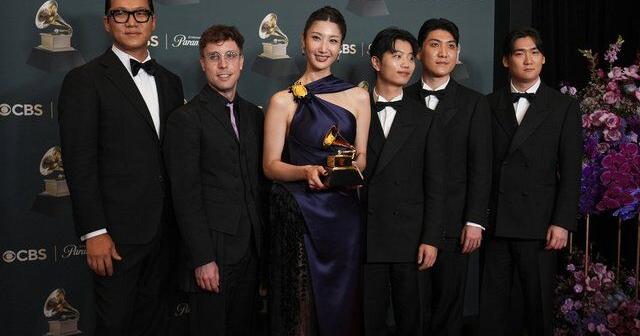 South Korea celebrates K - pop  Golden  historic Grammy win