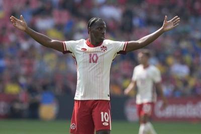 Canada striker Jonathan David arrives in Italy for expected transfer to Juventus