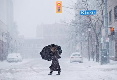 Winter Storm Settles Into Southern Ontario Stretches From Windsor