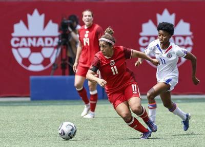 Veteran midfielder Desiree Scott looks to make a difference on and off the pitch