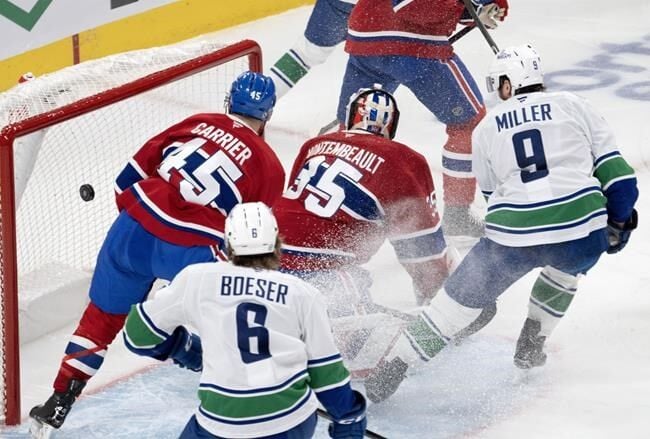 Suzuki, Hutson lead red-hot Canadiens to 5-4 OT win over Canucks