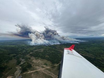 Kiskatinaw River fire situations stabilize after weekend rainfall