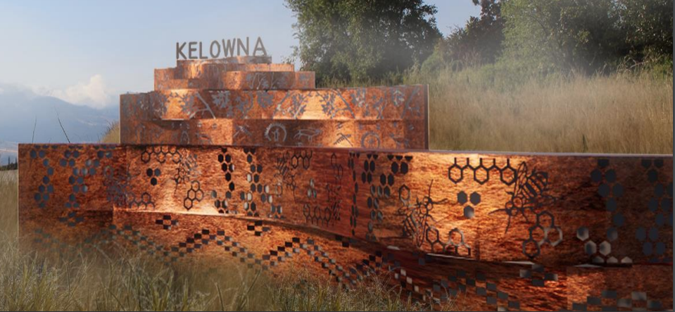 Jumbo 'Kelowna' sign ready to land on downtown waterfront | News ...