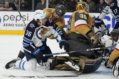 Hockey Player Hit with a Skate Blade Near His Eye