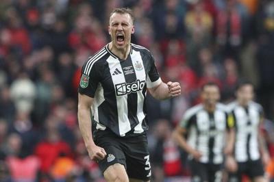 Newcastle wins the English League Cup and secures its first major domestic trophy in 70 years
