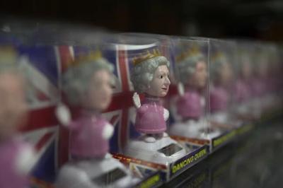A piece of the queen: New souvenirs mark monarch's death
