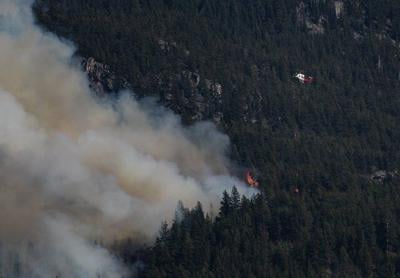 Number of active wildfires in ѻý jumps to 120, with half started in last 24 hours