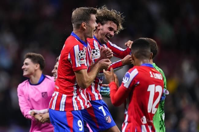 Griezmann Celebrating After Scoring