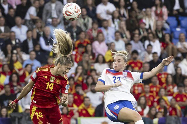 Euro 2025: England and Spain go to extra time tied at 1-1 in the final