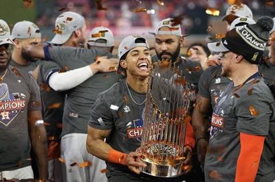 Astros' Peña 1st rookie hitter to win World Series MVP