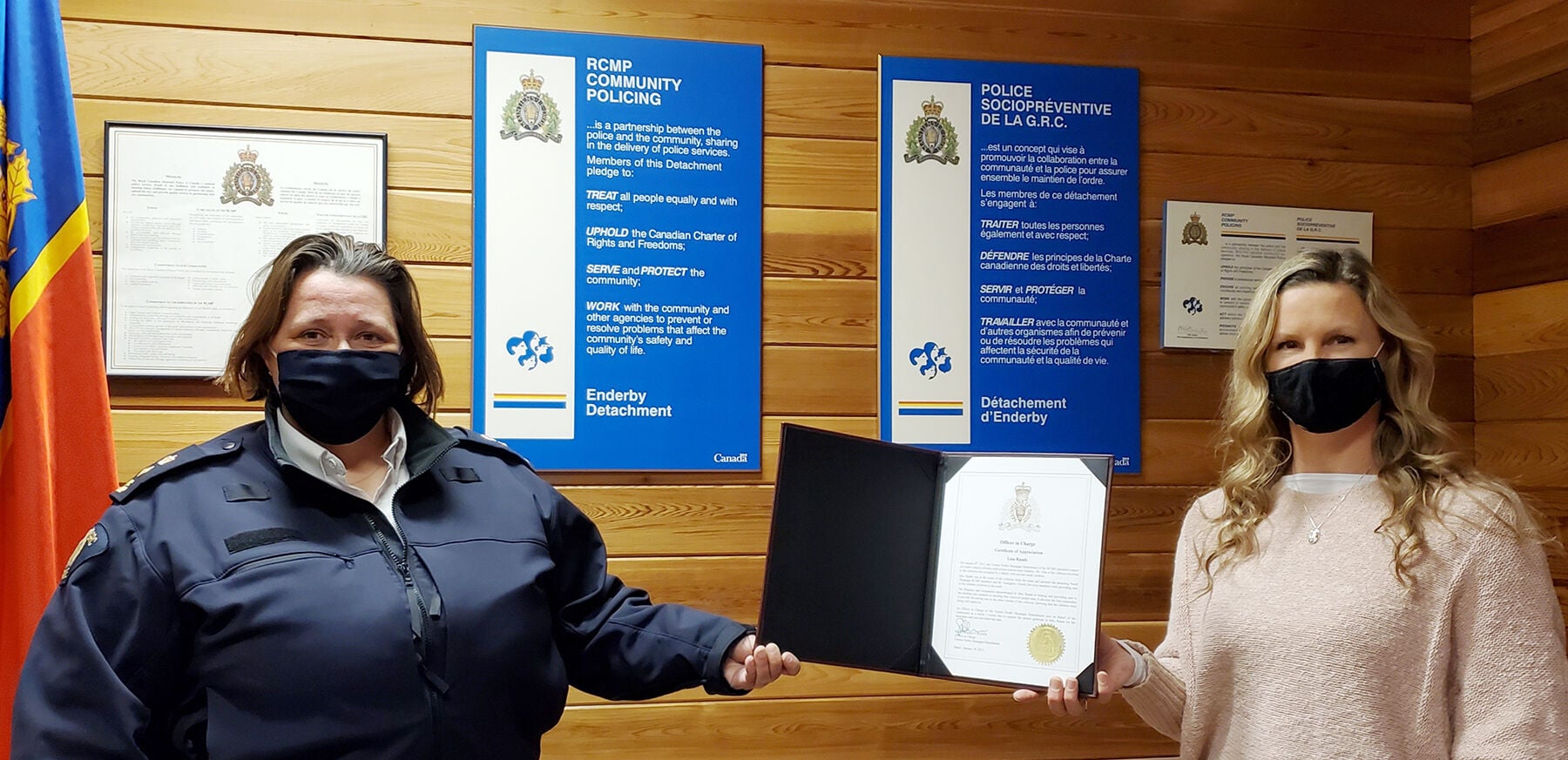 RCMP honours Enderby woman | News | kelownadailycourier.ca