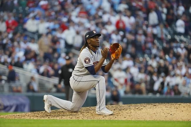 Astros' Cristian Javier racks up nine strikeouts through six innings vs.  Minnesota in Game 3 of ALDS