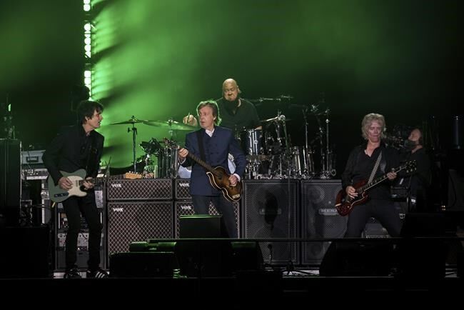 McCartney marks 80th birthday with Springsteen, 60,000 pals