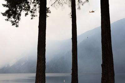 Rain, cooler weather helping to hold wildfire burning on Vancouver Island