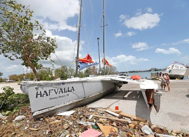 Aircraft carrier is rushed to the hurricane-battered Keys