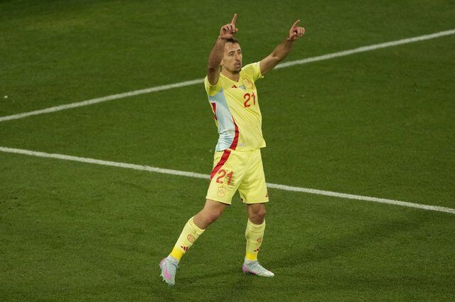 Oyarzabal gives Spain 2-1 halftime lead in Nations League final against Portugal