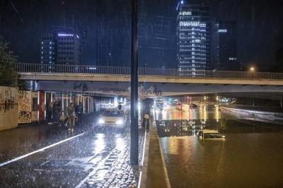 Very heavy rain causes flash floods in Slovenia's capital