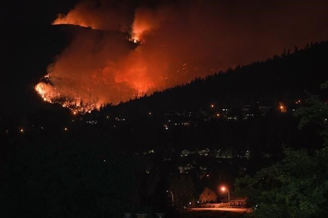 Blaze near Lytton spread across steep terrain, says BC Wildfire Service
