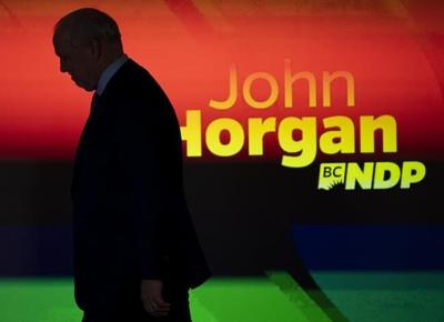 B.C. NDP Leader John Horgan celebrates victory, thanks ...