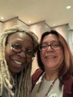 Whoopi Goldberg dons Manitoba artist's necklace honouring missing Indigenous women