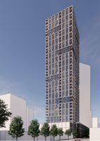 Revised plans for downtown ѻý highrise