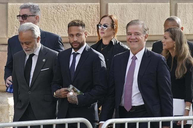 Neymar appears in court in trial over Barcelona transfer
