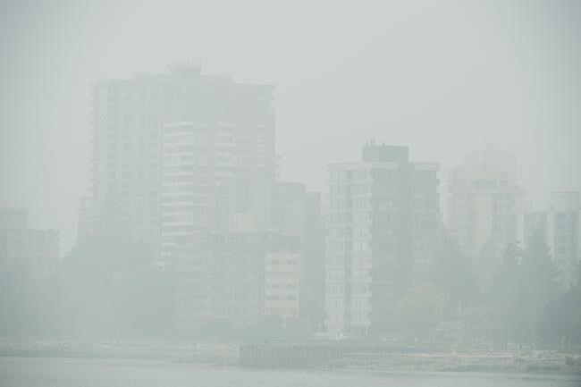 Air Quality Improves Slightly In Vancouver From U S Wildfires Weather Kelownadailycourier Ca