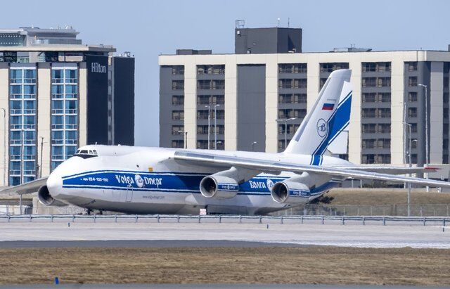 Canadian judge denies Russian cargo airline sanctions relief; Volga Dnepr's seized Antonov-124 remains at Pearson as firm pursues arbitration