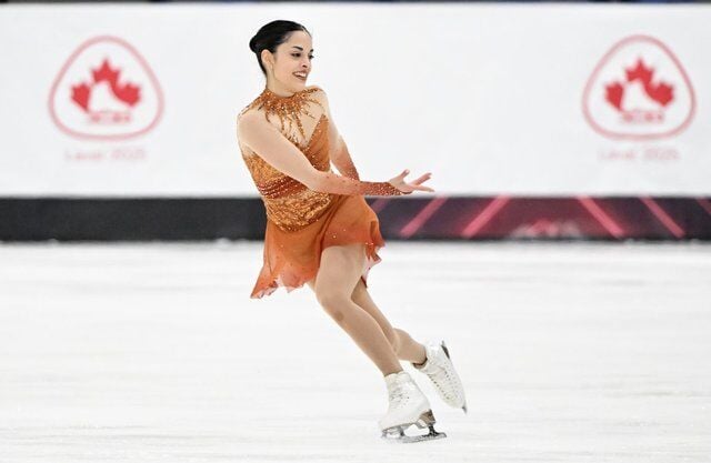 Madeline Schizas leads after short program at Canadian figure skating championships