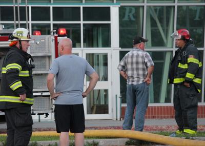 Fire at George Elliot Secondary School