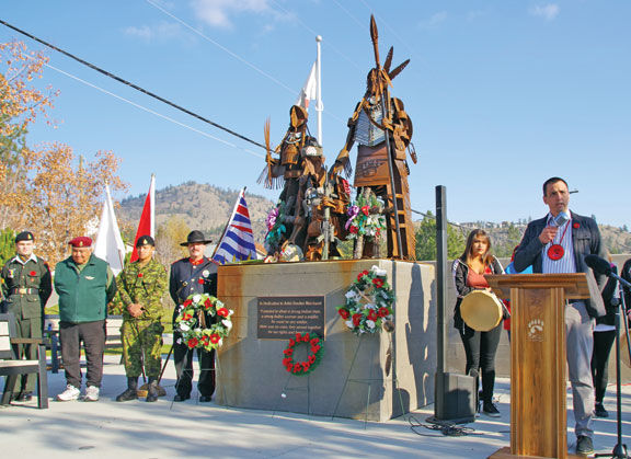 Westbank First Nation Honours Veterans News Kelownadailycourier Ca