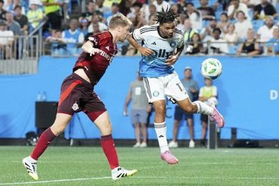 Toklomati, Vargas score goals to help surging Charlotte beat Toronto 2-0