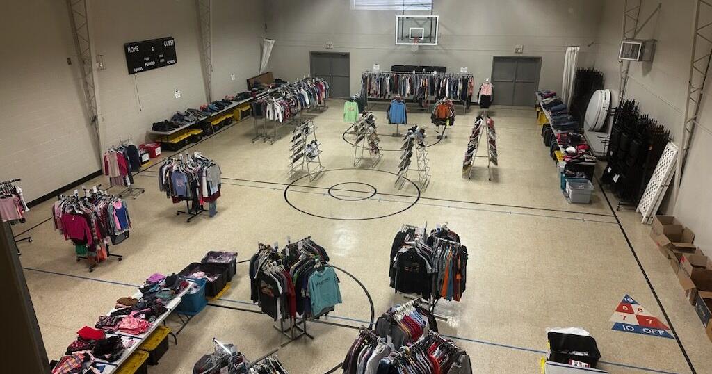Back-to-school clothing giveaway a gospel opportunity for Elm Grove Baptist