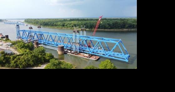 Truss for Cumberland River bridge floats into place starting Monday - Vimarsana News