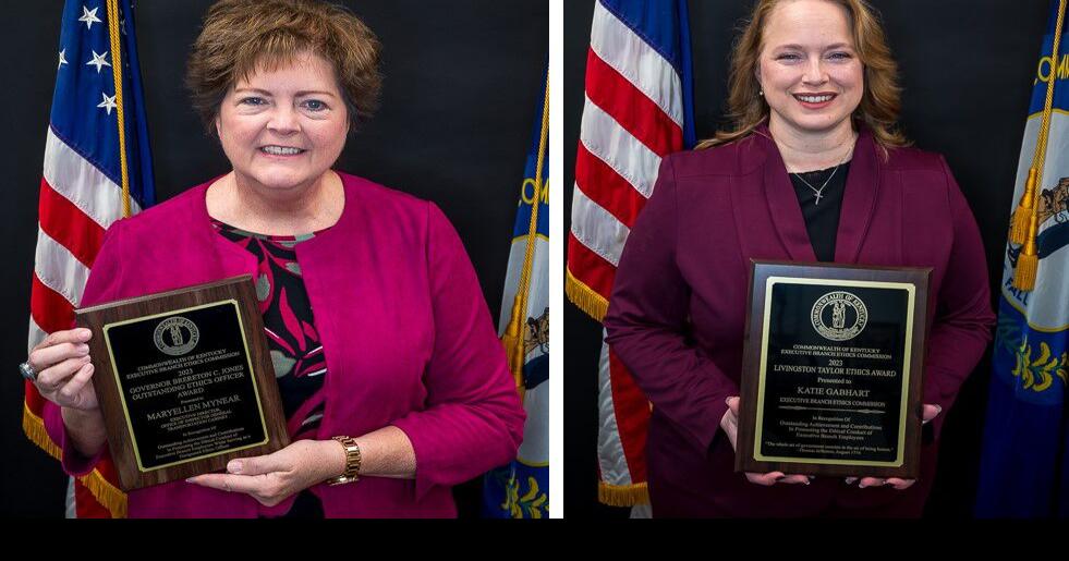 2 receive awards from Ethics Commission News