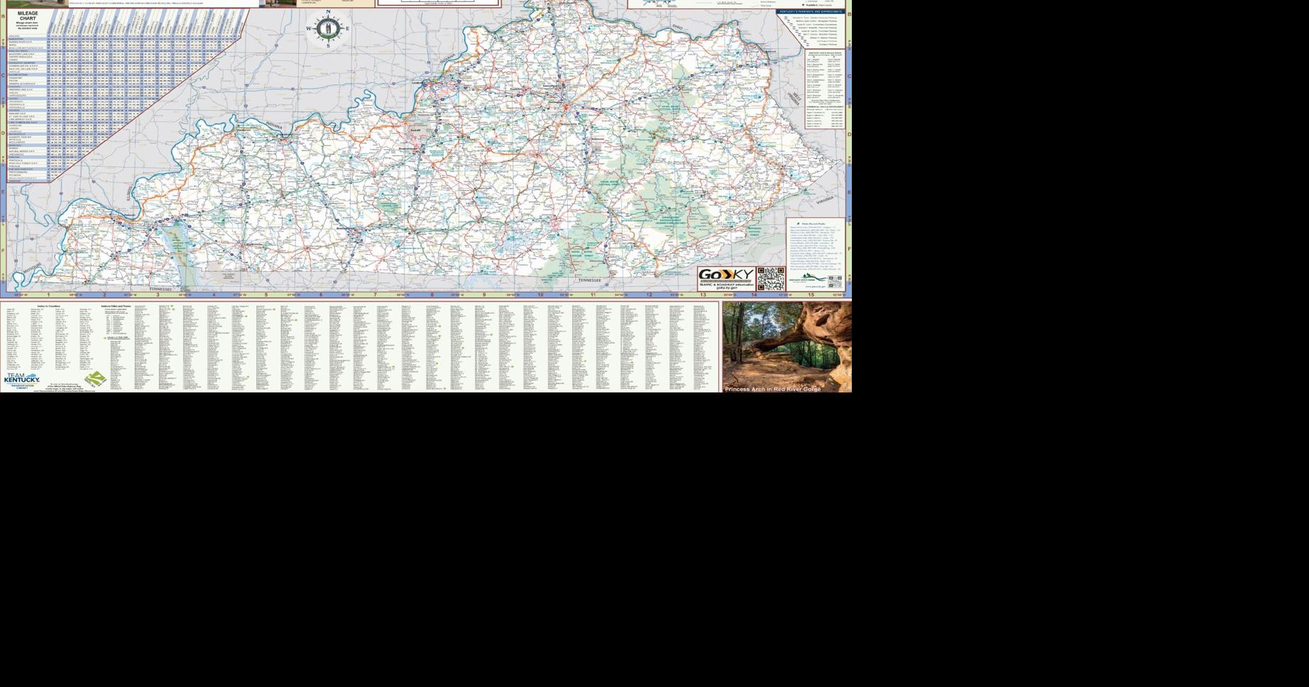 The newest state travel map is available | News | kentuckytoday.com
