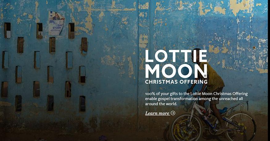 What is the Lottie Moon Christmas Offering? | Baptist Life