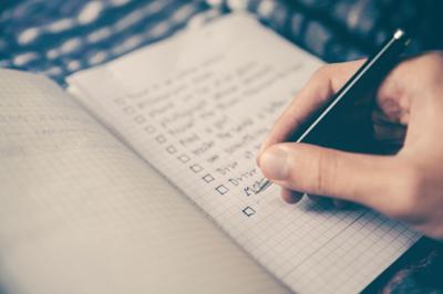 To-Do List stock image