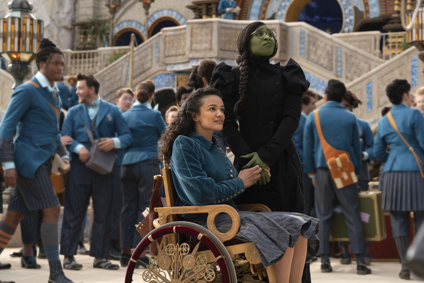 Movie Review: ‘Wicked’ Fans, Rejoicify! Erivo, Grande Shine In Lavish ...