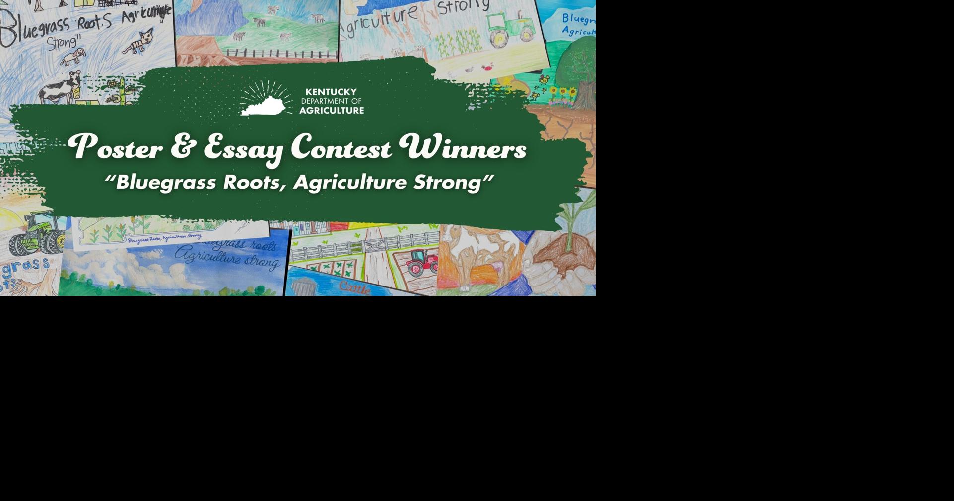 Students honored for essays and poster art highlighting Ky. agriculture