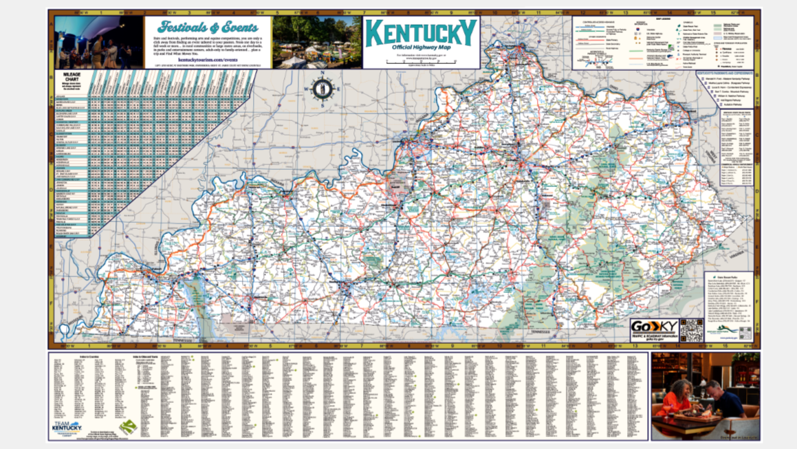 Kentucky Unveils New Map Showcasing The State S Tourism Attractions 