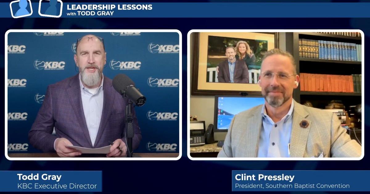 Vip Clint 2 LEADERSHIP LESSONS: Vision for the SBC presidency with Clint Pressley ...