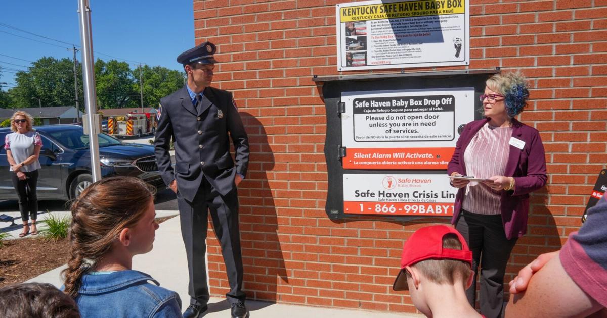 Owensboro Safe Haven box reopens at new fire station