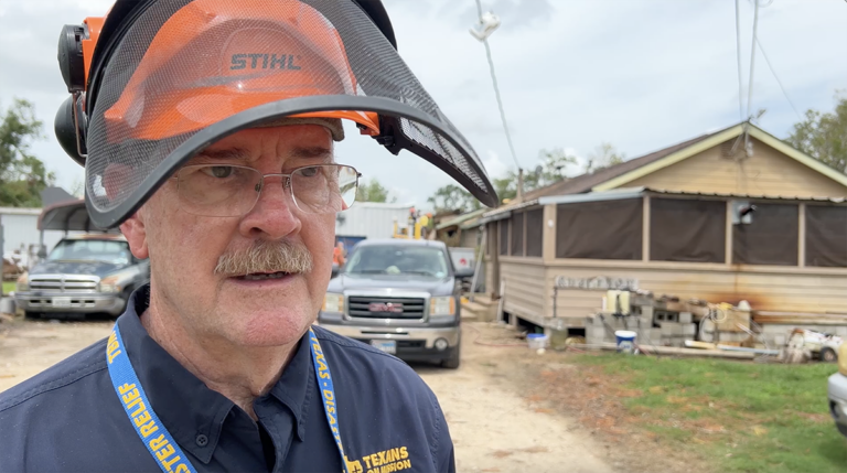 Texans on Mission volunteers at work after Beryl | Baptist Life ...