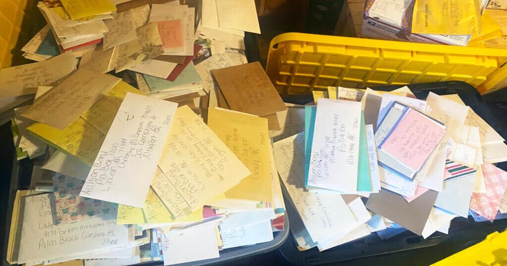 Read MoreArkansas woman spreads God’s love through thousands of handwritten letters