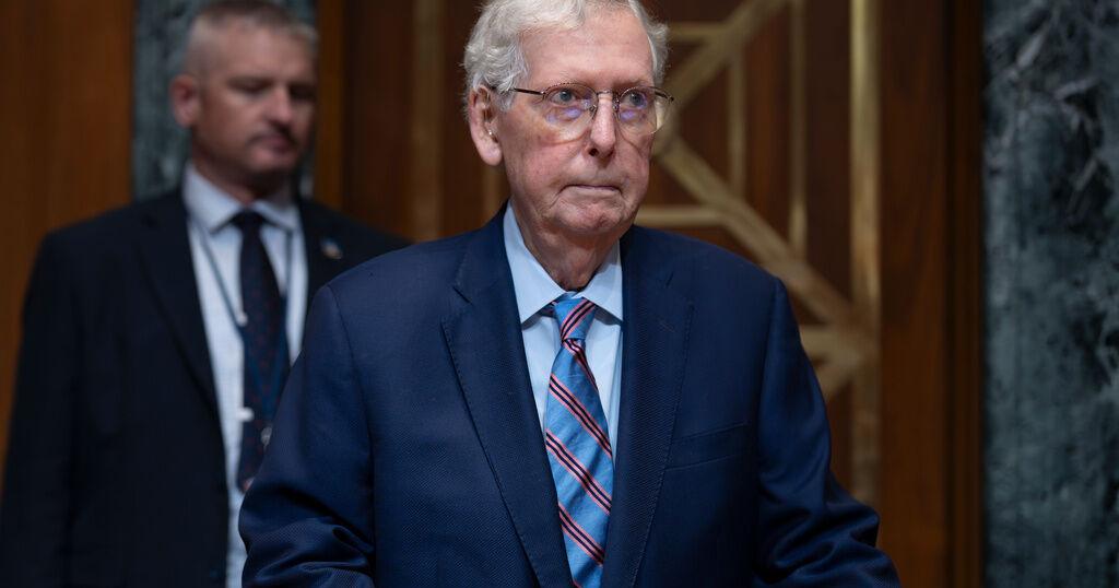 Former Senate leader Mitch McConnell is in the hospital, but little more information is known