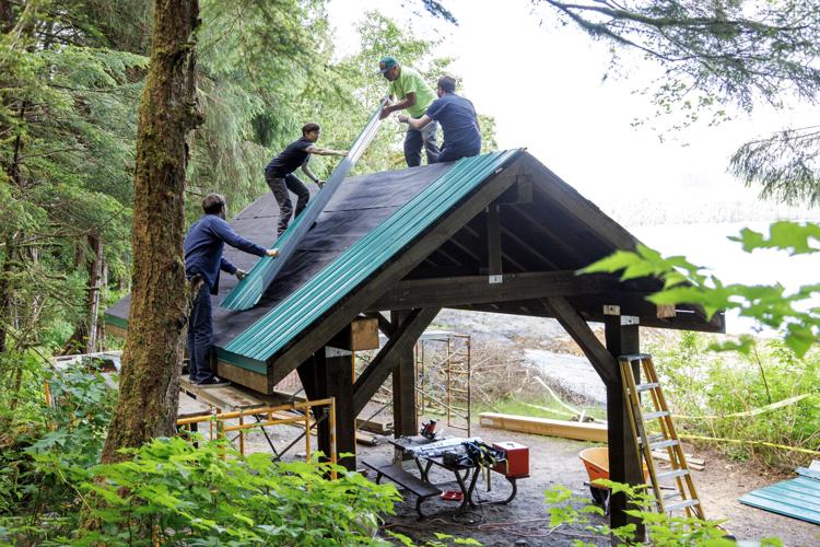 First City Rotary completes new shelter at Settlers Cove State
